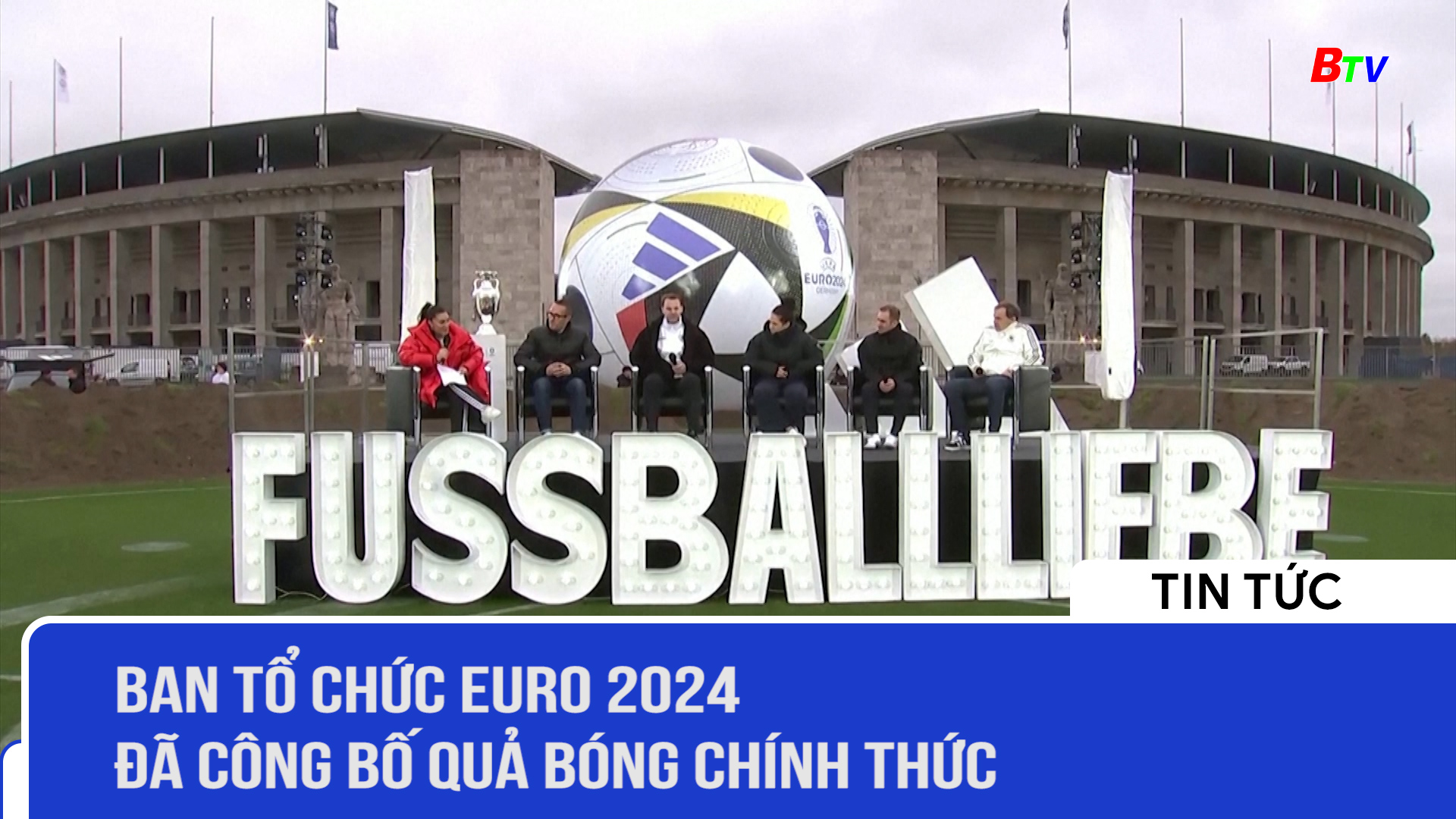 Ban tổ chức Euro 2024 đã công bố quả bóng chính thức
